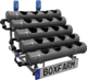Ein kleiner experimenteller Prototyp einer transportablen Hydroponikfarm, basierend auf dem Nährlösungsfilm-Verfahren (Nutrient Film Technique, s. de.wikipedia.org).