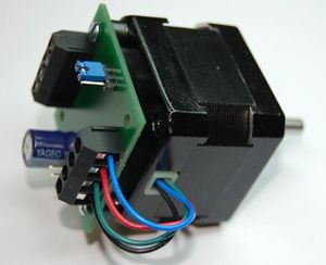 Distributed mount of stepper drivers as implemented by Ulrich Radig.