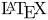 LaTeX logo.svg